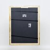 Efecto marco de madera perfil 85 oro 18x32 cm cristal normal
