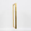 Efecto marco de madera perfil 85 oro 50x100 cm cristal normal