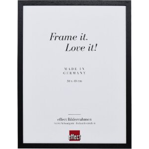Marco de fotos de madera Profil 2330 negro 18x24 cm con...