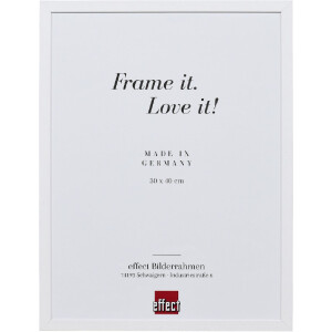Marco de fotos Effect Profil 2330 blanco 20x28 cm con cristal transparente