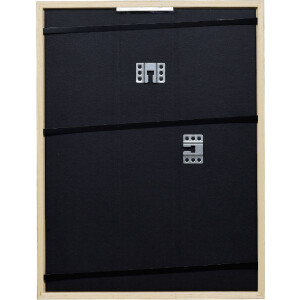 Marco de fotos de madera Effect Profil 2330 Roble 25x50 cm con vidrio transparente