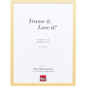 Marco de fotos de madera Effect Profil Top S natural 13x18 cm con vidrio normal