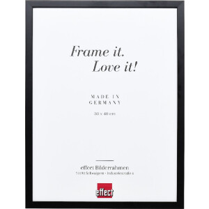 Marco de fotos Effect Profil Top S negro 21x28 cm con cristal normal