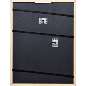 Marco de fotos de madera Effect Profil Top S marrón 25x60 cm con vidrio normal