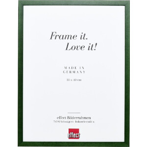 Marco de fotos de madera Effect Profil Top S tannengrün 30x45 cm con vidrio normal