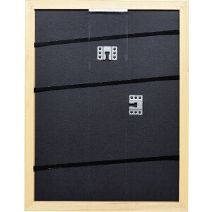 Marco de fotos de madera Effect Profil Top Pro platin 25x50 cm vidrio claro