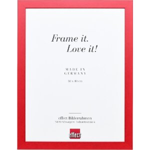 Marco de fotos Effect Profil Top Pro rojo 50x60 cm con...