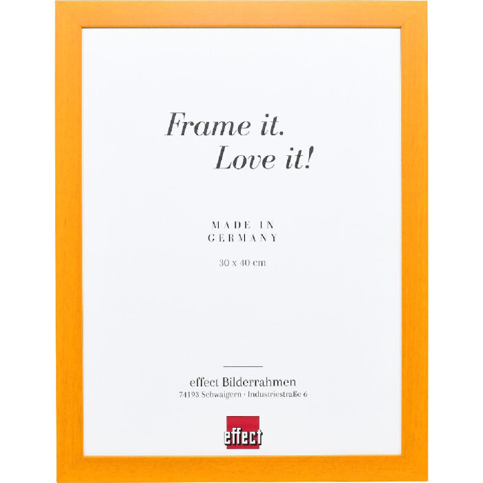 Marco de fotos de madera Effect Profil Top Pro marrón claro 50x75 cm con cristal transparente