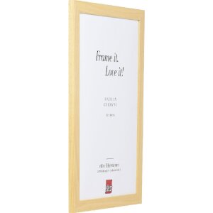 Marco de fotos de madera Profil Top Pro natur 60x60 cm cristal transparente