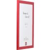 Marco de fotos de madera Effect Profil Top Pro rojo 62x93 cm vidrio claro