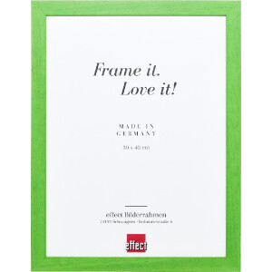 Marco de fotos de madera Effect Profil Top Pro verde marino 62x93 cm con cristal transparente