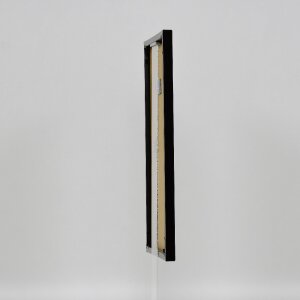 Marco de plástico efecto Art negro 60x60 cm cristal antirreflejos