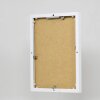Marco de aluminio efecto Quadro 20x25 cm cristal blanco antirreflejos trasera MDF