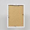 Marco de aluminio efecto Quadro 20x25 cm cristal blanco antirreflejos trasera MDF