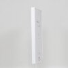 Marco de aluminio efecto Quadro 20x25 cm cristal blanco antirreflejos trasera MDF