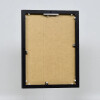 Portarretratos efecto aluminio Quadro 20x28 cm cristal negro antirreflejos