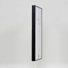Portarretratos efecto aluminio Quadro 20x28 cm cristal negro antirreflejos