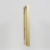Marco de aluminio efecto Quadro 42x59,4 cm cristal dorado antirreflejos MDF
