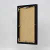 Portarretratos efecto aluminio Quadro 42x59,4 cm cristal negro antirreflejos