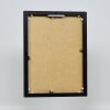 Portarretratos efecto aluminio Quadro 45x60 cm cristal negro antirreflejos