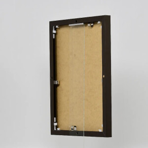 Marco de aluminio efecto Quadro 60x80 cm bronce cristal antirreflejos