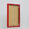 Marco de aluminio efecto Quadro 62x93 cm cristal rojo antirreflejos trasera MDF