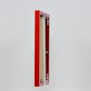 Marco de aluminio efecto Quadro 62x93 cm cristal rojo antirreflejos trasera MDF