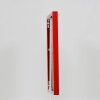 Marco de aluminio efecto Quadro 62x93 cm cristal rojo antirreflejos trasera MDF