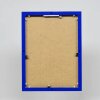 Marco de aluminio efecto Quadro 62x93 cm cristal azul antirreflejos trasera MDF