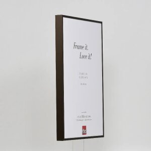 Marco de aluminio efecto Quadro 62x93 cm bronce cristal antirreflejos