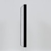 Portarretratos efecto aluminio Quadro 62x93 cm cristal antirreflejos negro alto brillo