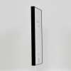 Portarretratos efecto aluminio Quadro 62x93 cm cristal antirreflejos negro alto brillo