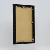 Portarretratos efecto aluminio Quadro 70x70 cm cristal negro antirreflejos