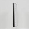 Portarretratos efecto aluminio Quadro 14 8x21 cm cristal antirreflejos plata envejecida