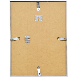 Marco de fotos de aluminio Effect Serie 1 con vidrio antireflejo Plata 30,5 x 91,5 cm