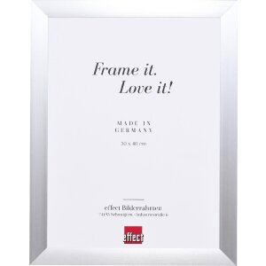 Marco de fotos Effect Profil S3 Plata 40x40 cm con...