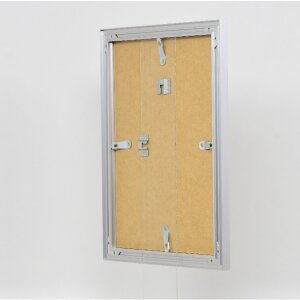 Marco de fotos de aluminio Efecto Profil S3 plateado 42x59,4 cm vidrio antireflejos