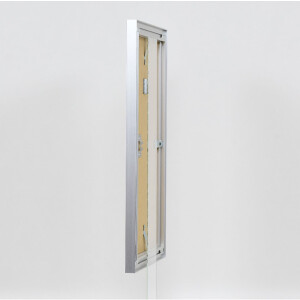 Marco de fotos Effect Profil S3 plateado 45x60 cm con vidrio antireflejos