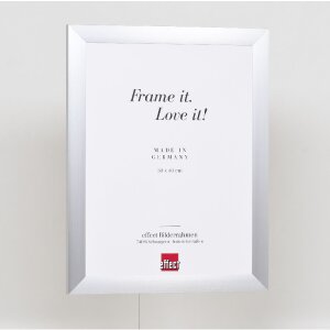 Marco de fotos Effect Profil S3 Plata 50x60 cm con cristal antirreflex