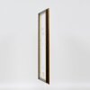 Efecto marco de madera perfil 21 nuez marrón 25x50 cm cristal antirreflejos