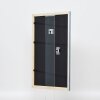 Efecto Marco de madera Perfil 32 gris-azul 18x27 cm Cristal antirreflejos