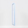 Efecto marco de madera perfil 32 azul 20x25 cm cristal antirreflejo