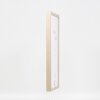 Efecto marco de madera perfil 35 marrón claro 50x65 cm cristal antirreflejo