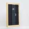 Marco barroco efecto madera perfil 37 oro antiguo 35x100 cm cristal antirreflejos