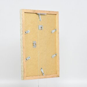 Marco de fotos de madera Effect Profil 41 Antiksilber 42x59,4 cm Antirreflejo