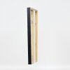 Marco de fotos Effect de madera Profil 42 con vidrio antirreflejo anthrazit 25x70 cm