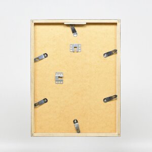 Marco de fotos Effect Profil 42 con vidrio antireflejante plateado 28x35 cm