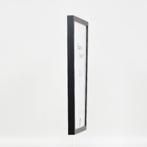 Marco de fotos effect de madera Profil 42 con vidrio antirreflejos anthrazit 61x91,5 cm