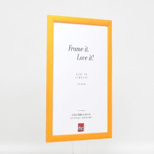 Marco de fotos de madera Effect Profil 43 tono miel 13x18 cm con cristal antirreflejante