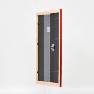 Marco de fotos de madera Effect Profil 43 Rojo Brillante 20x20 cm